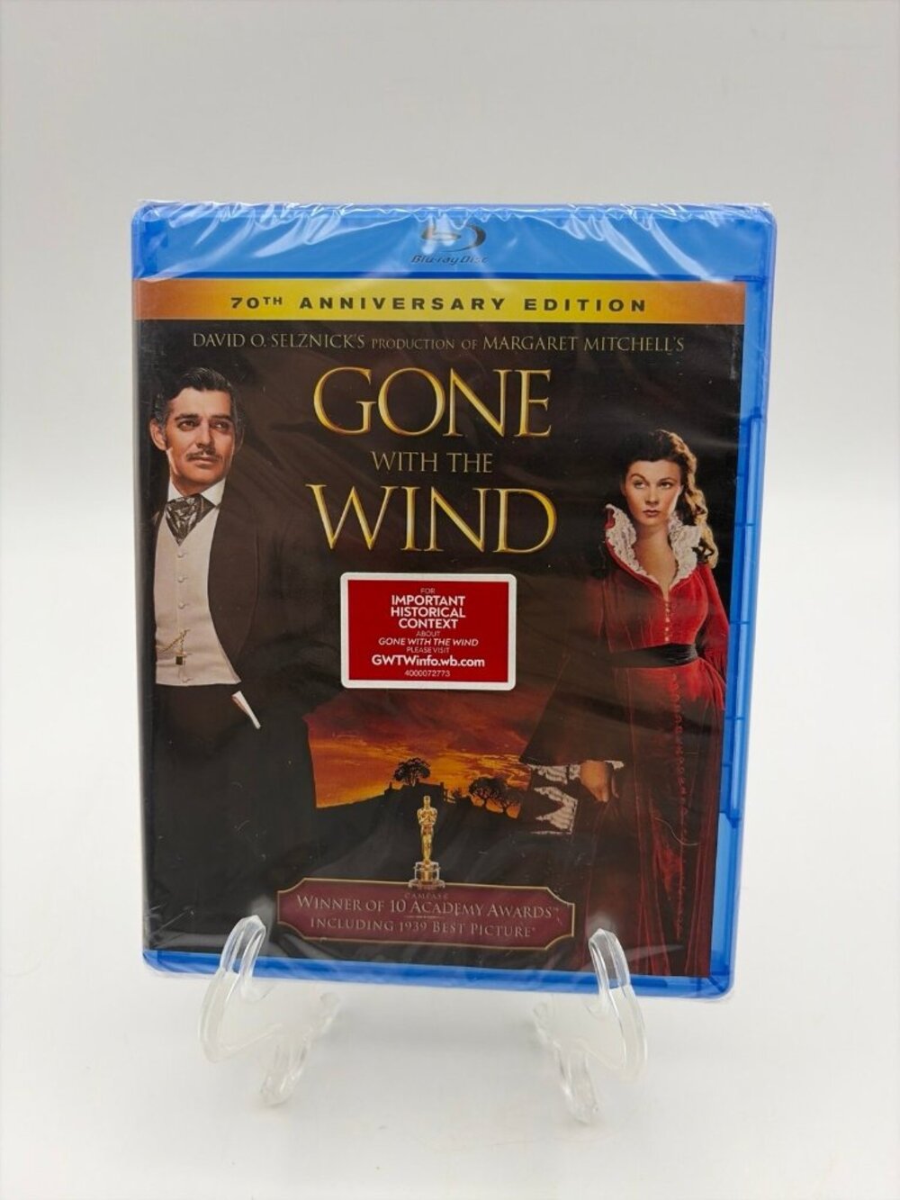 Gone with the Wind (70th Anniversary Edition) [Blu-ray] Brand New Factory Sealed